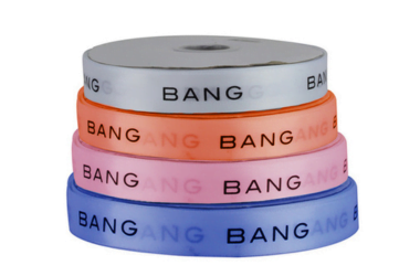 PRINTED SINGLE FACED SATIN RIBBONS