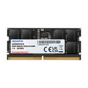 ADATA DDR5 Memory Module 5600MHz SO-DIMM – 16GB Laptop RAM
