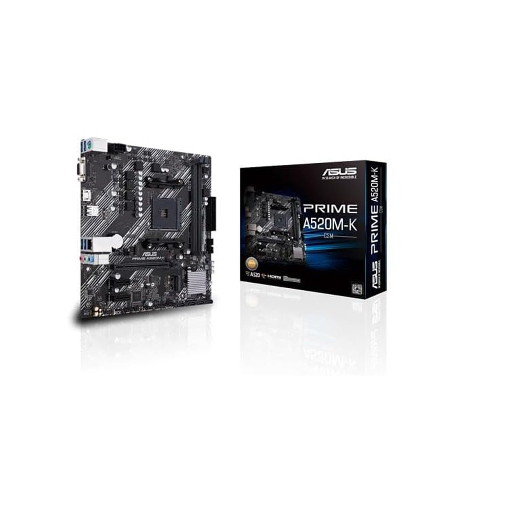 ASUS PRIME A520M-K-CSM AMD Micro ATX Motherboard