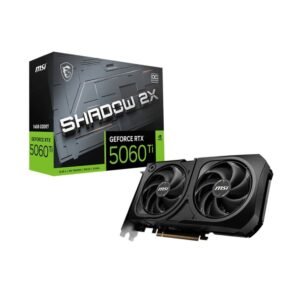 MSI GeForce RTX™ 5060 Ti 16G SHADOW 2X OC PLUS Gaming Graphics Card