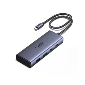 UGREEN 45379 7-in-1 USB-C Hub Dual 4K@60Hz HDMI, 100W PD, 4x USB-A/C 10Gbps